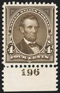 Sale 1166, Lot 871, 1894-98 Bureau Issues (Scott 246-284)