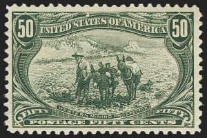 Sale 1166, Lot 887, 1898 Trans-Mississippi Issue (Scott 285-293)