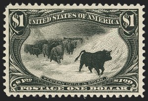 Sale 1166, Lot 891, 1898 Trans-Mississippi Issue (Scott 285-293)