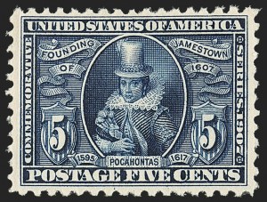 Sale 1166, Lot 936, 1904-07 Louisiana Purchase, Jamestown Issues (Scott 323-330)