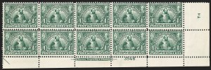 Sale 1166, Lot 938, 1904-07 Louisiana Purchase, Jamestown Issues (Scott 323-330)