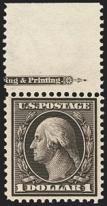 Sale 1166, Lot 945, 1908-10 Washington-Franklin Issues (Scott 331-356)