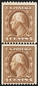 Sale 1166, Lot 950, 1908-10 Washington-Franklin Issues (Scott 331-356)