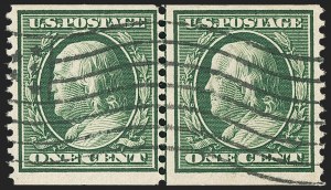 Sale 1166, Lot 955, 1908-10 Washington-Franklin Issues (Scott 331-356)