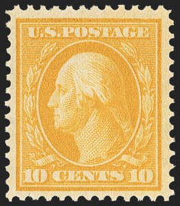 Sale 1166, Lot 974, 1910-13 Washington-Franklin Issue (Scott 374-396)
