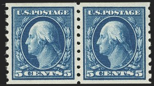 Sale 1166, Lot 985, 1910-13 Washington-Franklin Issue (Scott 374-396)