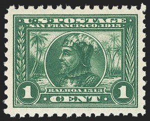 Sale 1166, Lot 987, 1913-15 Panama-Pacific Issue, Gems from the Vaquero Coll. (Scott 397-404)