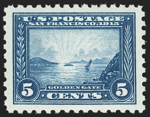 Sale Number 1166, Lot Number 989, 1913-15 Panama-Pacific Issue, Gems from the Vaquero Coll. (Scott 397-404) Sale Number 1166, Lot Number 989, 1913-15 Panama-Pacific Issue, Gems from the Vaquero Coll. (Scott 397-404)