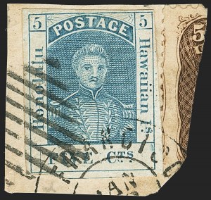 Sale 1172, Lot 1030, 1853-89 Kamehameha III Issues, Re-Issues and Reprints (Scott 8-11)