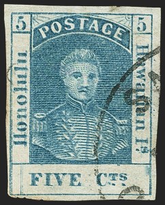 Sale 1172, Lot 1034, 1853-89 Kamehameha III Issues, Re-Issues and Reprints (Scott 8-11)