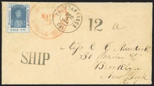 Sale 1172, Lot 1040, 1853-89 Kamehameha III Issues, Re-Issues and Reprints (Scott 8-11)