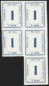 Sale 1172, Lot 1137, 1859-65 Numeral Issues, cont. (Scott 24-26)