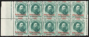 Sale 1172, Lot 1271, 1893 Provisional Government Issue, cont. (Scott 59-64)