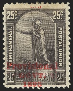 Sale 1172, Lot 1291, 1893 Provisional Government Issue, cont. (Scott 59-64)