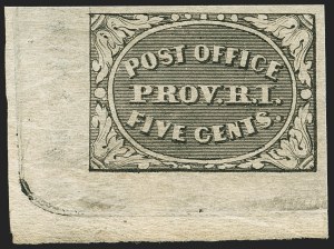 Sale 1172, Lot 501, Postmasters' Provisionals thru 1847 Issue (Scott 10X1, 1-4)