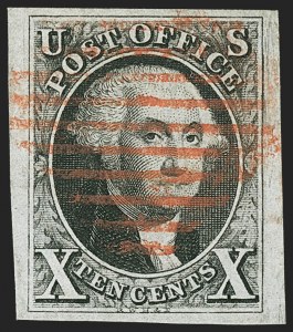 Sale 1172, Lot 503, Postmasters' Provisionals thru 1847 Issue (Scott 10X1, 1-4)