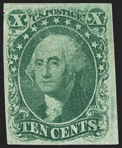 Sale 1172, Lot 509, 1851-56 Issue (Scott 7-17)
