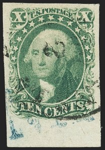 Sale 1172, Lot 510, 1851-56 Issue (Scott 7-17)