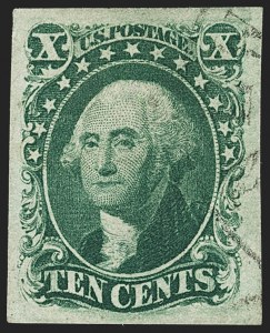 Sale 1172, Lot 512, 1851-56 Issue (Scott 7-17)