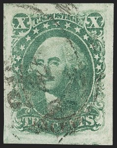 Sale 1172, Lot 513, 1851-56 Issue (Scott 7-17)