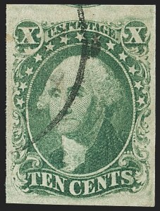 Sale 1172, Lot 514, 1851-56 Issue (Scott 7-17)