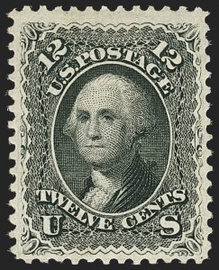 Sale 1172, Lot 525, 1861-68 Issues, 1875 Re-Issue (Scott 65-105)