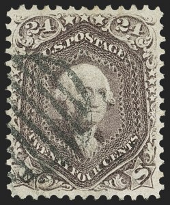 Sale 1172, Lot 526, 1861-68 Issues, 1875 Re-Issue (Scott 65-105)