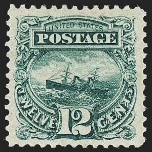 Sale 1172, Lot 555, 1875 Re-Issue of 1869 Pictorial Issue (Scott 123-133a)