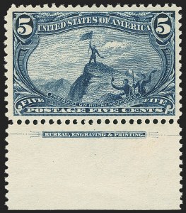 Sale 1172, Lot 593, 1898 Trans-Mississippi Issue (Scott 285-293)