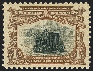 Sale Number 1172, Lot Number 607, 1901 Pan-American Issue (Scott 294-299)