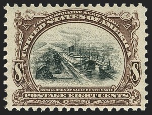 Sale Number 1172, Lot Number 612, 1901 Pan-American Issue (Scott 294-299)