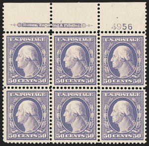 Sale 1172, Lot 638, 1908-10 Washington-Franklin Issues (Scott 331-356)