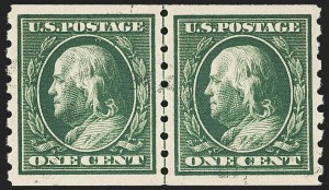 Sale 1172, Lot 666, 1910-13 Washington-Franklin Issue (Scott 374-396)