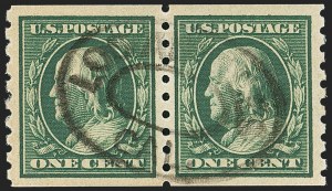 Sale 1172, Lot 667, 1910-13 Washington-Franklin Issue (Scott 374-396)