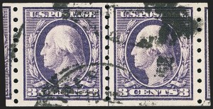 Sale 1172, Lot 673, 1910-13 Washington-Franklin Issue (Scott 374-396)