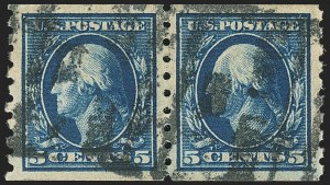 Sale 1172, Lot 685, 1910-13 Washington-Franklin Issue (Scott 374-396)