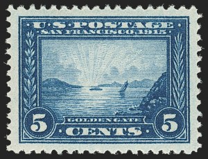 Sale 1172, Lot 688, 1913-15 Panama-Pacific Issue (Scott 397-404)