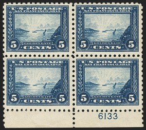 Sale 1172, Lot 693, 1913-15 Panama-Pacific Issue (Scott 397-404)