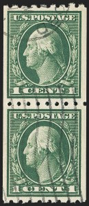 Sale 1172, Lot 700, 1912-14 Washington-Franklin Issue (Scott 405-423)