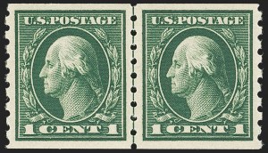 Sale 1172, Lot 702, 1912-14 Washington-Franklin Issue (Scott 405-423)