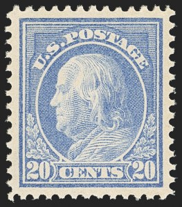 Sale 1172, Lot 709, 1912-14 Washington-Franklin Issue (Scott 405-423)