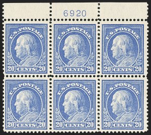 Sale 1172, Lot 713, 1912-14 Washington-Franklin Issue (Scott 405-423)