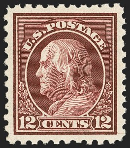 Sale 1172, Lot 725, 1913-15 Washington-Franklin Issues (Scott 424-446)