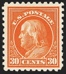 Sale 1172, Lot 728, 1913-15 Washington-Franklin Issues (Scott 424-446)