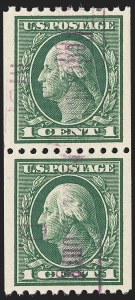 Sale 1172, Lot 735, 1913-15 Washington-Franklin Issues (Scott 424-446)