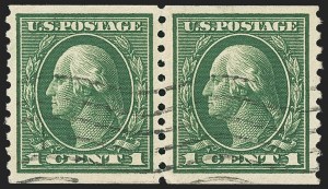 Sale 1172, Lot 739, 1913-15 Washington-Franklin Issues (Scott 424-446)