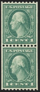 Sale Number 1172, Lot Number 756, 1913-15 Washington-Franklin Issues (Scott 447-461)