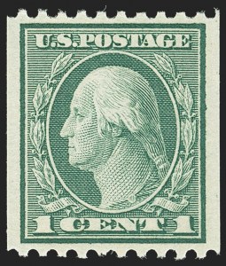 Sale 1172, Lot 757, 1913-15 Washington-Franklin Issues (Scott 447-461)