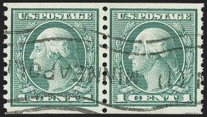 Sale 1172, Lot 766, 1913-15 Washington-Franklin Issues (Scott 447-461)