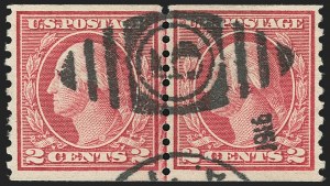 Sale 1172, Lot 773, 1913-15 Washington-Franklin Issues (Scott 447-461)